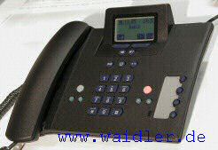 ISDN Komfort Telefon mit Anrufbeantworter und Piezo-H�rer